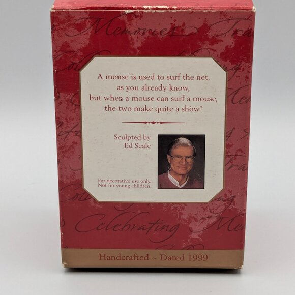 Hallmark Keepsake Surfin' the Net 1999 Christmas Ornament - Picture 8 of 9